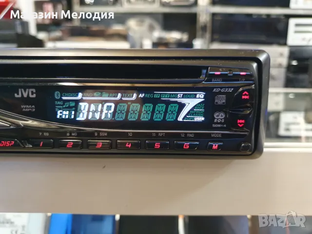 Авто радио JVC KD-G332 С радио и диск. Ново с кашон., снимка 5 - Аксесоари и консумативи - 48412082