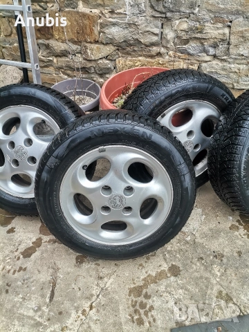 Джанти с зимни гуми 14 Пежо , снимка 2 - Гуми и джанти - 53709423