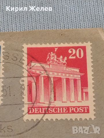 Стар пощенски плик с марки и печати Германия за КОЛЕКЦИЯ ДЕКОРАЦИЯ 46088, снимка 2 - Филателия - 46288547