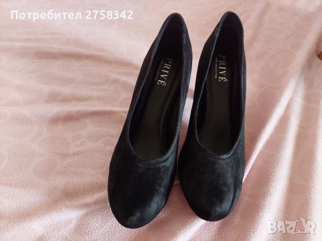обувки с ток , снимка 3 - Дамски обувки на ток - 45732303