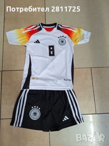 Детски екип Тони Крос Германия-Евро2024, снимка 2 - Футбол - 46405291