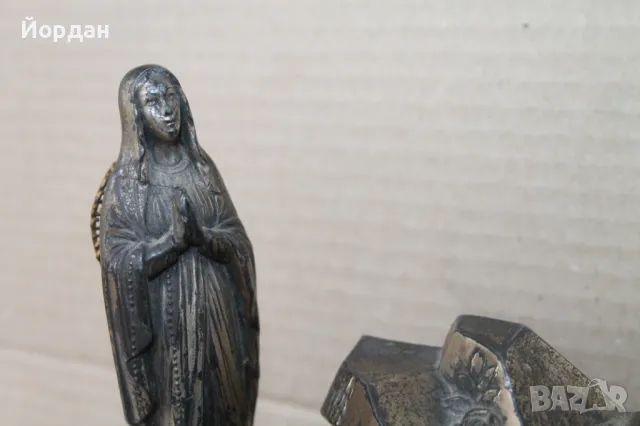 Настолен часовник с латерна, снимка 2 - Антикварни и старинни предмети - 49713597