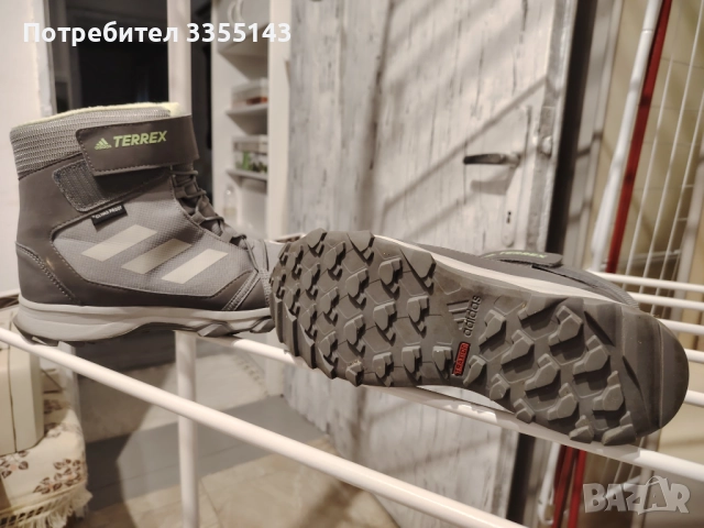 БОТУШИ ЮНОШЕСКИ АДИДАС, снимка 4 - Детски боти и ботуши - 52219046