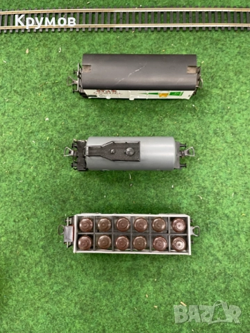 Вагон товарен цистерна 2-осен HO 1:87 влак ЖП модел, снимка 2 - Колекции - 51527111