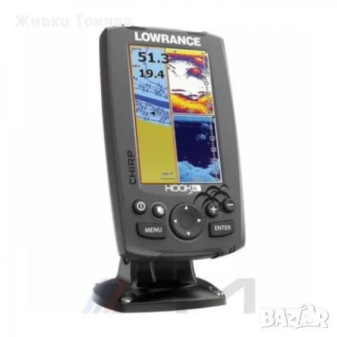 Сонар картограф LOWRANCE Hook-4, снимка 1 - Екипировка - 47832772