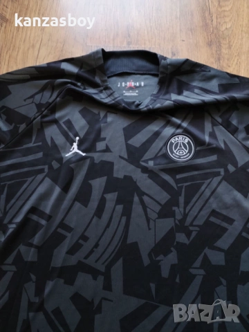 Air Jordan Paris Saint Germain Training T-Shirt Dri-FIT - страхотна дамска тениска КАТО НОВА ХЛ, снимка 3 - Тениски - 54043772