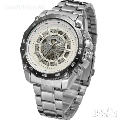 Автоматичен мъжки часовник WINNER – Web + ПОДАРЪК