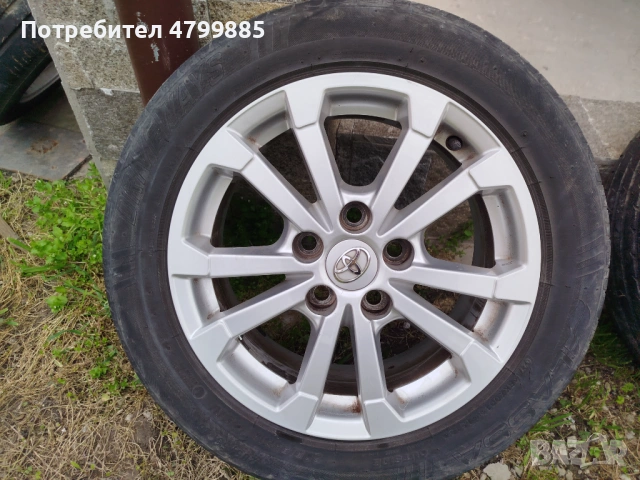 Джанти за Тойота , снимка 3 - Гуми и джанти - 54227062