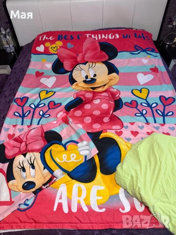22 евро спален комплект на Дисни за легло 120/190 см.