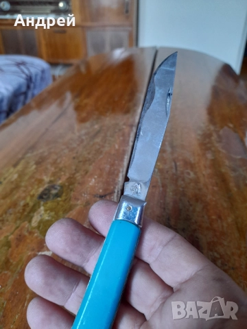 Стар джобен нож,ножче,ножка #134, снимка 5 - Други ценни предмети - 51850360