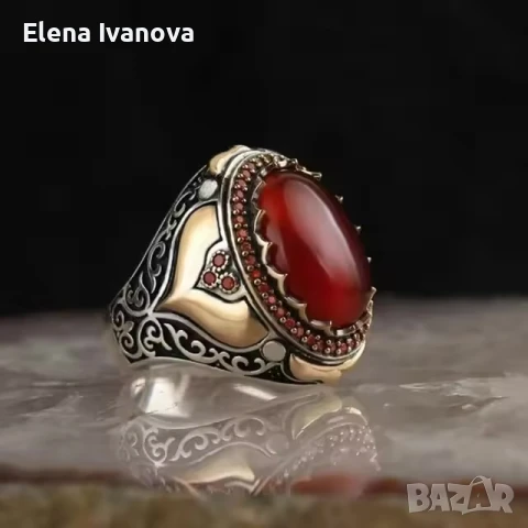 Уникален пръстен от медицинска стомана