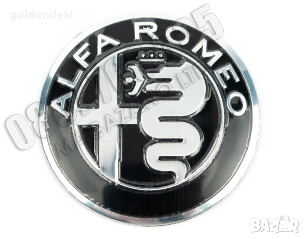 Емблема за Волана за Алфа Ромео Джулия Стелвио Alfa Romeo Giulia Stelvio, снимка 8 - Аксесоари и консумативи - 53747229