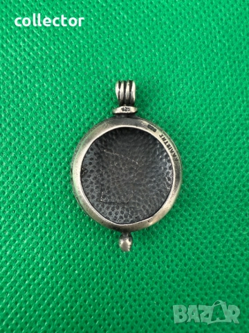 Дизайнерска сребърна висулка с кораб. №7441, снимка 5 - Колиета, медальони, синджири - 51943167