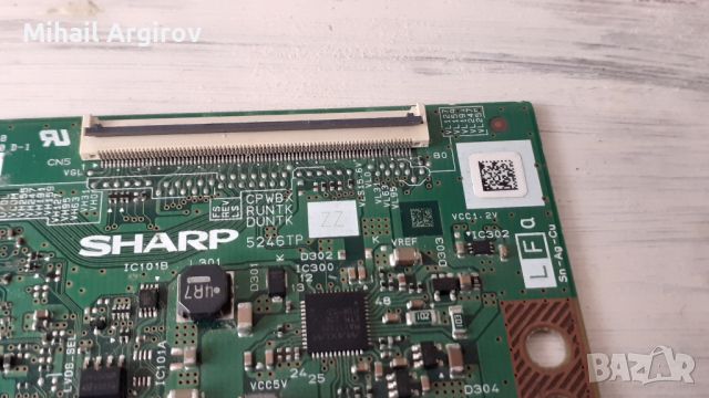 T-CON BOARD /ТИКОНИ/ ПЛАТКИ ПАНГЮРИЩЕ-1.15/.V14 42 DRD TM120/6870C-0469A/SHARP RUNTK 5246TP/32T42-C0, снимка 8 - Части и Платки - 46777806