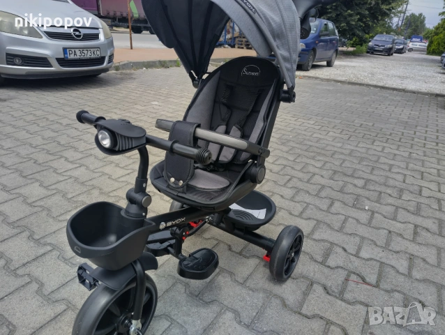 BYOX Детска триколка SUMMER сив, снимка 2 - Детски велосипеди, триколки и коли - 53564573