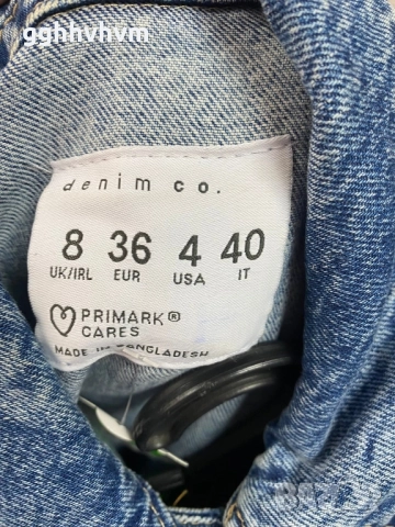 дънкова рокля на Primark, снимка 6 - Рокли - 52459911