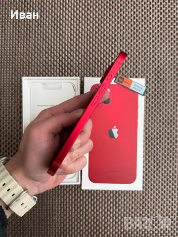 256gb❗️100% батерия‼️Iphone 13 ЛИЗИНГ 40лв /м RED айфон 13 червен, снимка 7 - Apple iPhone - 47784987