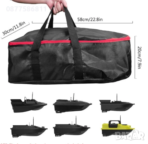 НОВА ЧАНТА ЗА ЛОДКА ЗА ЗАХРАНКА.КЕЙС ЧАНТА ЗА РИБАРСКА ЛОДКА.КАЛФИ ЗА ЛОДКИ ЗА РИБОЛОВ +, снимка 2 - Екипировка - 51632925