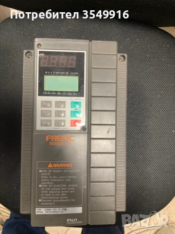 Честотен регулатор,инвертор Fuji Frenic 2,2КВ/400v