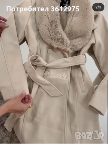 Дамско палто, снимка 3 - Палта, манта - 52693708