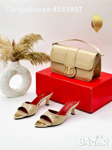 Yves Saint Laurent чехли на ток, снимка 6 - Чехли - 53984294