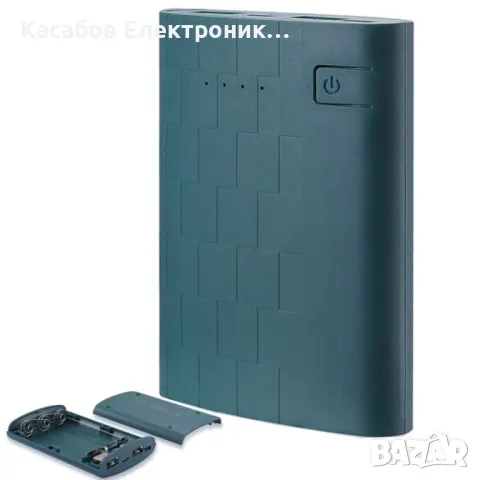 Кутия за Powerbank 3x18650 Li-Ion с 2xUSB + USB-C порт, power bank, пауър банк, снимка 1 - Друга електроника - 48949099