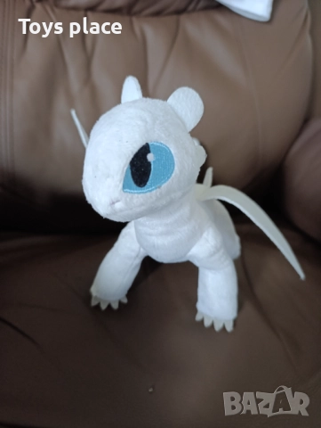 Плюшена играчка How to Train Your Dragon - Light Fury Как да тренираш дракон