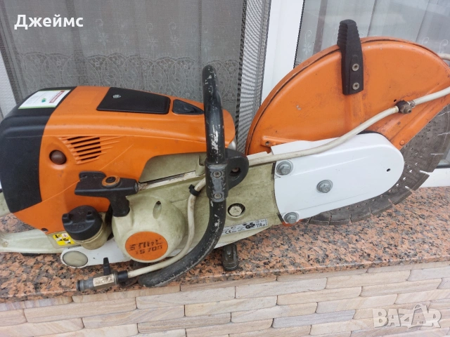 Моторен фугорез STIHL TS 700 , снимка 4 - Други машини и части - 53442900