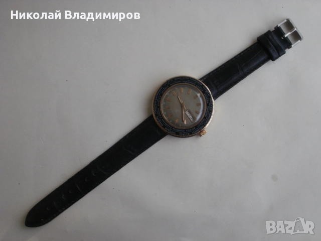 Raketa GMT CCCР руски ръчен Ракета мъжки часовник , снимка 4 - Мъжки - 52481152