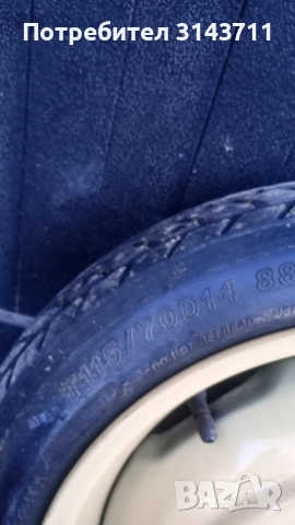 Резервна гума патерица за Тойота ярис/ярис версо/, снимка 2 - Гуми и джанти - 52844962