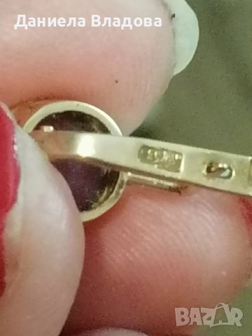 Руски златни обици, снимка 4 - Обеци - 52619736