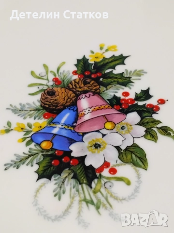 Порцеланово винтидж плато, снимка 9 - Чинии - 52303835