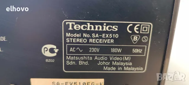 Ресивър Technics SA-EX510, снимка 8 - Ресийвъри, усилватели, смесителни пултове - 47064022