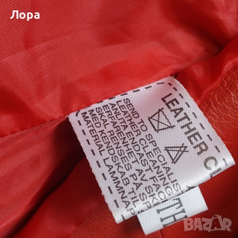 Дамско яке естествена кожа , снимка 5 - Якета - 52772276