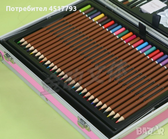 Творчески комплект за рисуване с изключително разнообразие от цветове, снимка 13 - Други - 51705332