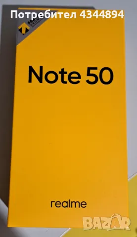 Телефон realme Note 50, снимка 1 - Други - 48559688