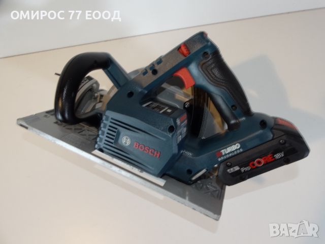 Bosch GKS 18V - 68 + 4.0 Ah - Акумулаторен циркуляр, снимка 3 - Други инструменти - 46171630