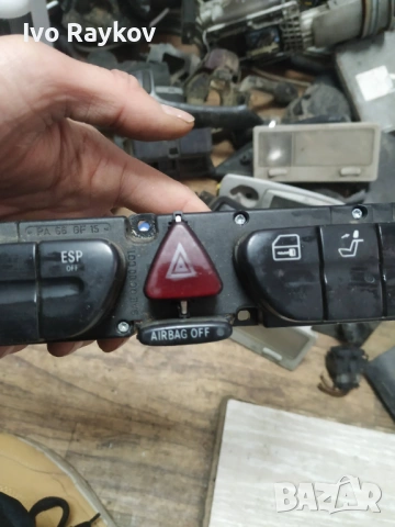 Централен панел копчета Mercedes-Benz W203 , 2038214658 , снимка 2 - Части - 53457350