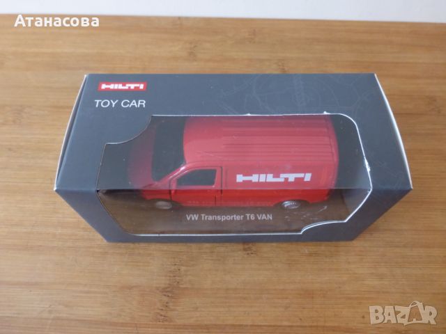 Метална количка VW Transporter T6 VAN HILTI Хилти, снимка 2 - Колекции - 45371072