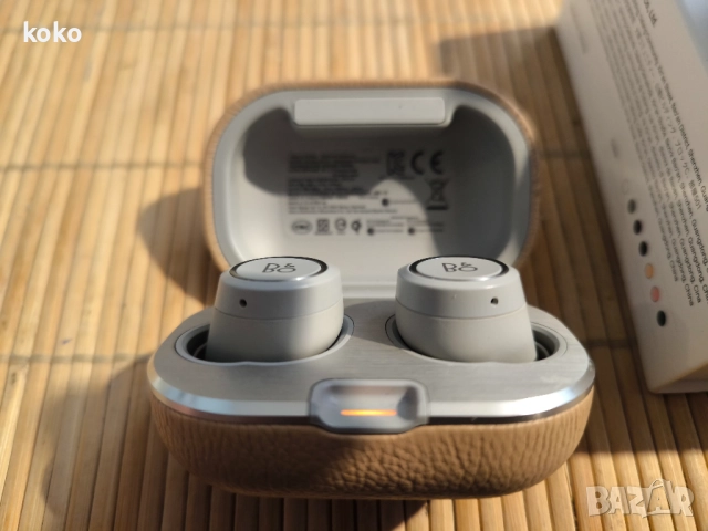 Слушалки тапи блутут Bang Olufsen E8 2.0 и Tozo, снимка 3 - Bluetooth слушалки - 52840402
