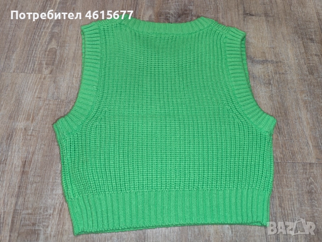 късо електриково пуловерче , снимка 4 - Блузи с дълъг ръкав и пуловери - 52012608