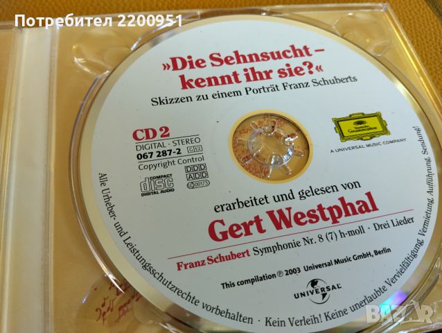Fr. SCHUBERT, снимка 6 - CD дискове - 45633574