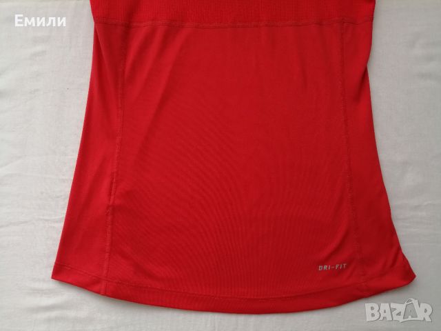 Nike Running Dri-FIT оригинална дамска тениска р-р XS, снимка 17 - Спортни екипи - 46800944