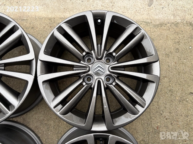 4 броя алуминиеви джанти за Citroen Elysee,C-Elysee,C4,DS4,DS5  16, снимка 9 - Гуми и джанти - 52432342