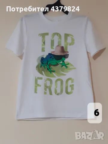 Нови немски тениски за момче с этикет, р.128 см., снимка 4 - Детски тениски и потници - 49749380