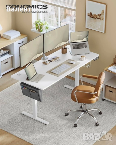 Електрическо бюро с регулируема височина Songmics, снимка 2 - Бюра - 52611774