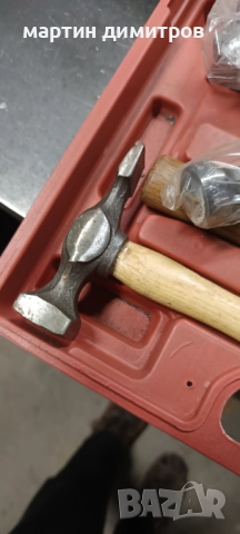 Комплект тенекеджийски чукове и наковални, снимка 4 - Други инструменти - 52655994