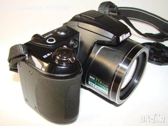 Цифров фотоапарат Nikon Coolpix L310 перфектен, снимка 3 - Фотоапарати - 47052403