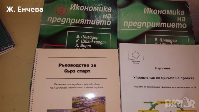 Икономика на предприятието, Бърз старт, Управление на проекти