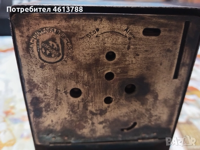 Стар часовник касичка, снимка 9 - Антикварни и старинни предмети - 52353092